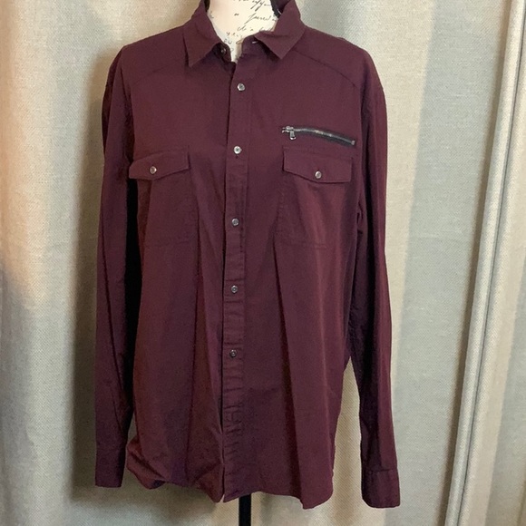 Rock & Republic Shirts Mens Rock Republic Button Down Casual Long